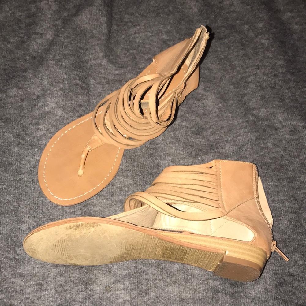 Tan Leather Sandals